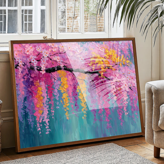 Cherry Blossoms Paint Summer's Symphony