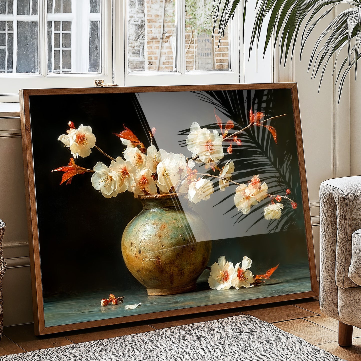 Blossoms Find Their Golden Vessel