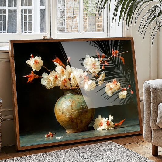 Blossoms Find Their Golden Vessel