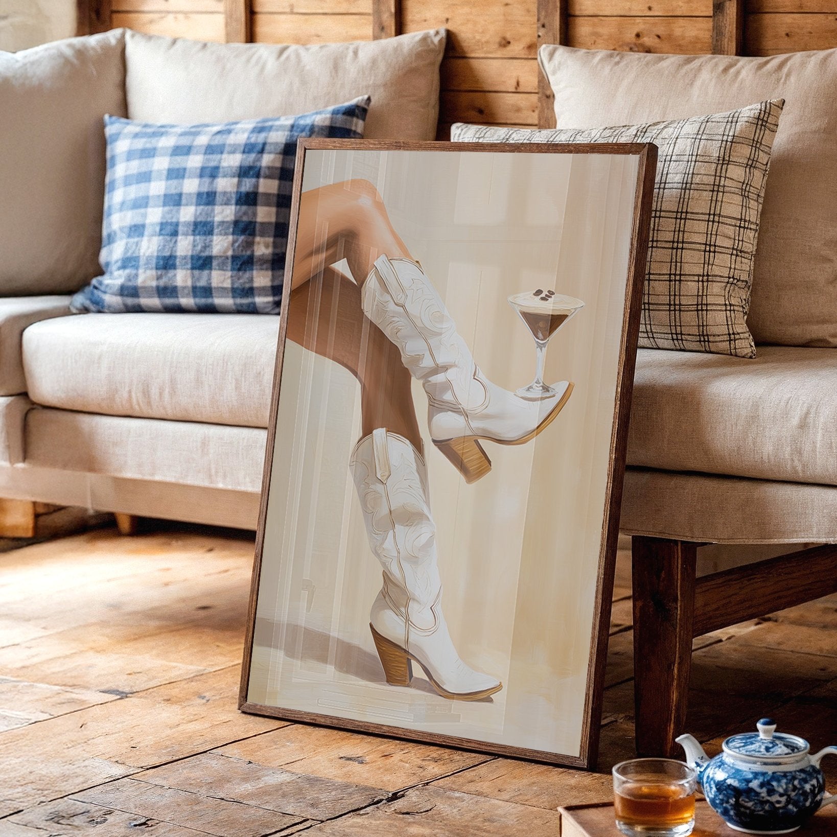 Cocktails And Western Boot Dreams