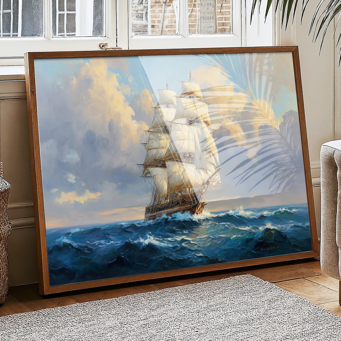 Tall Ships Chase Golden Horizons