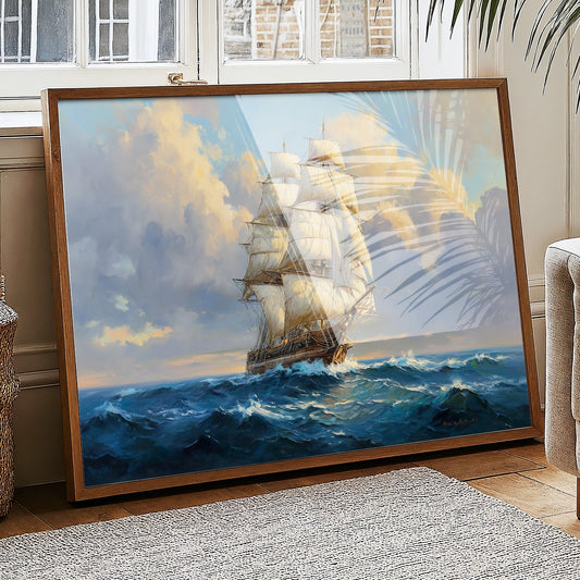 Tall Ships Chase Golden Horizons