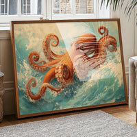 Copper Dancer Rides Turquoise Waves