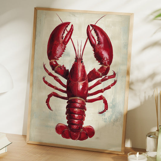 Crimson Catch From Maine Shores