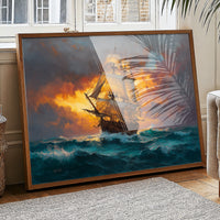 Sailing Through Fire And Tide