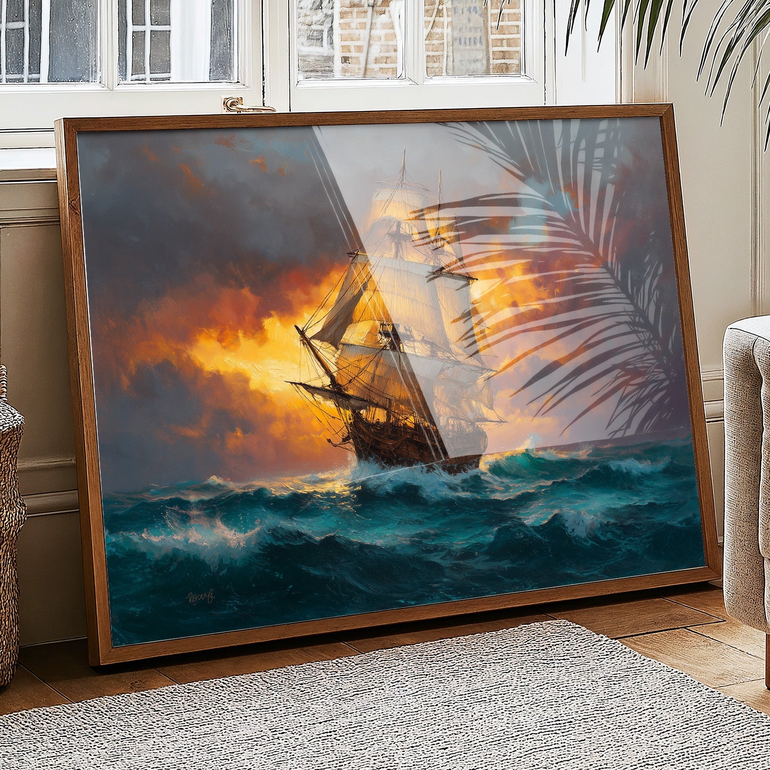 Sailing Through Fire And Tide