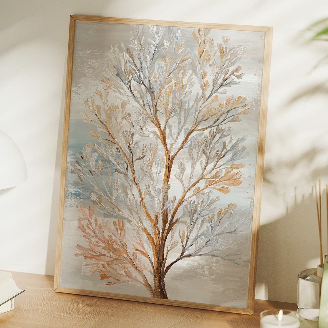 Gilded Branches Await Hanging