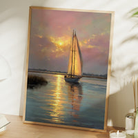 Sails Catch The Golden Hour