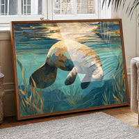 Gentle Giant In Turquoise Waters