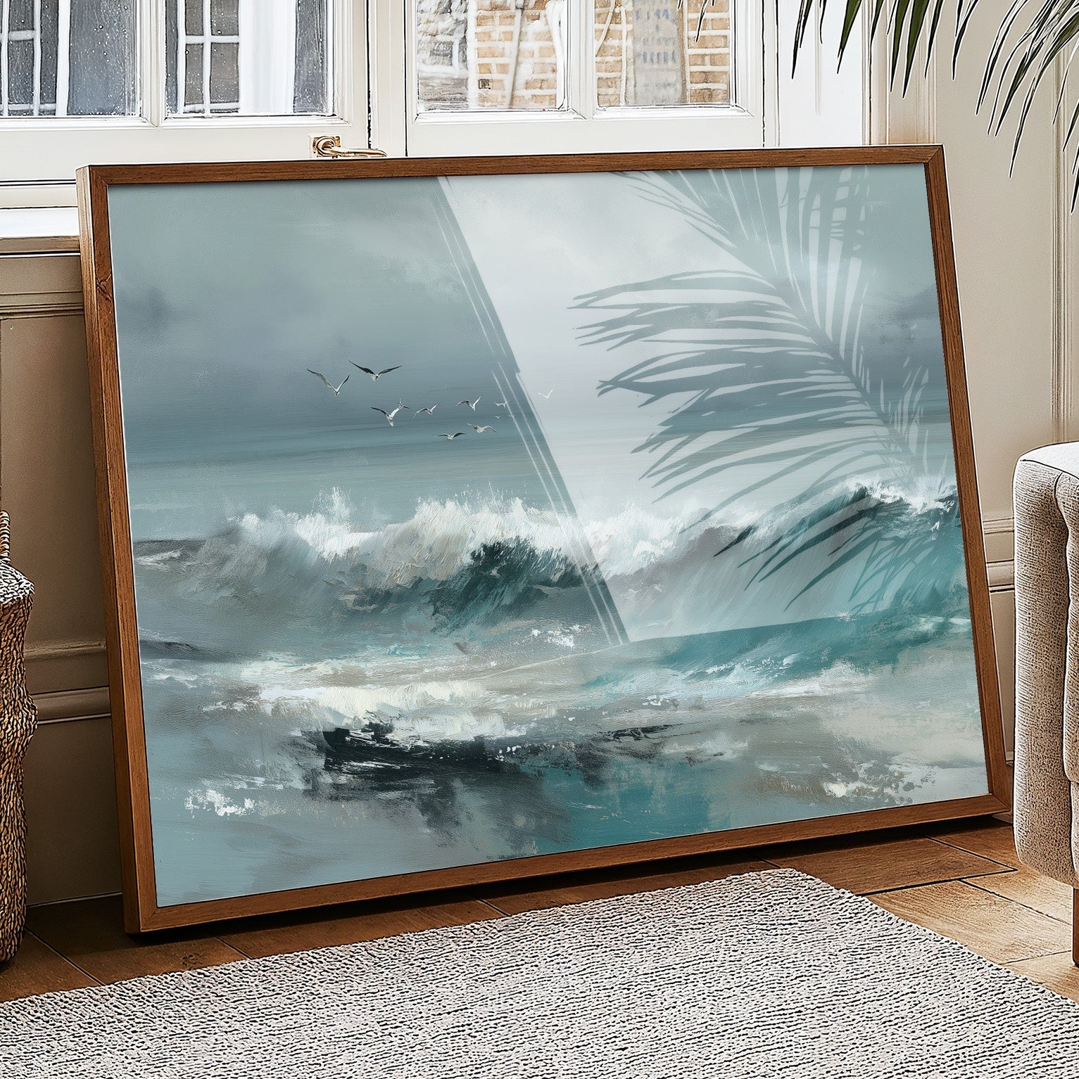 Teal Waves Call Ancient Mariners