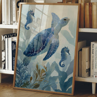 Azure Depths Harbor Ancient Companions