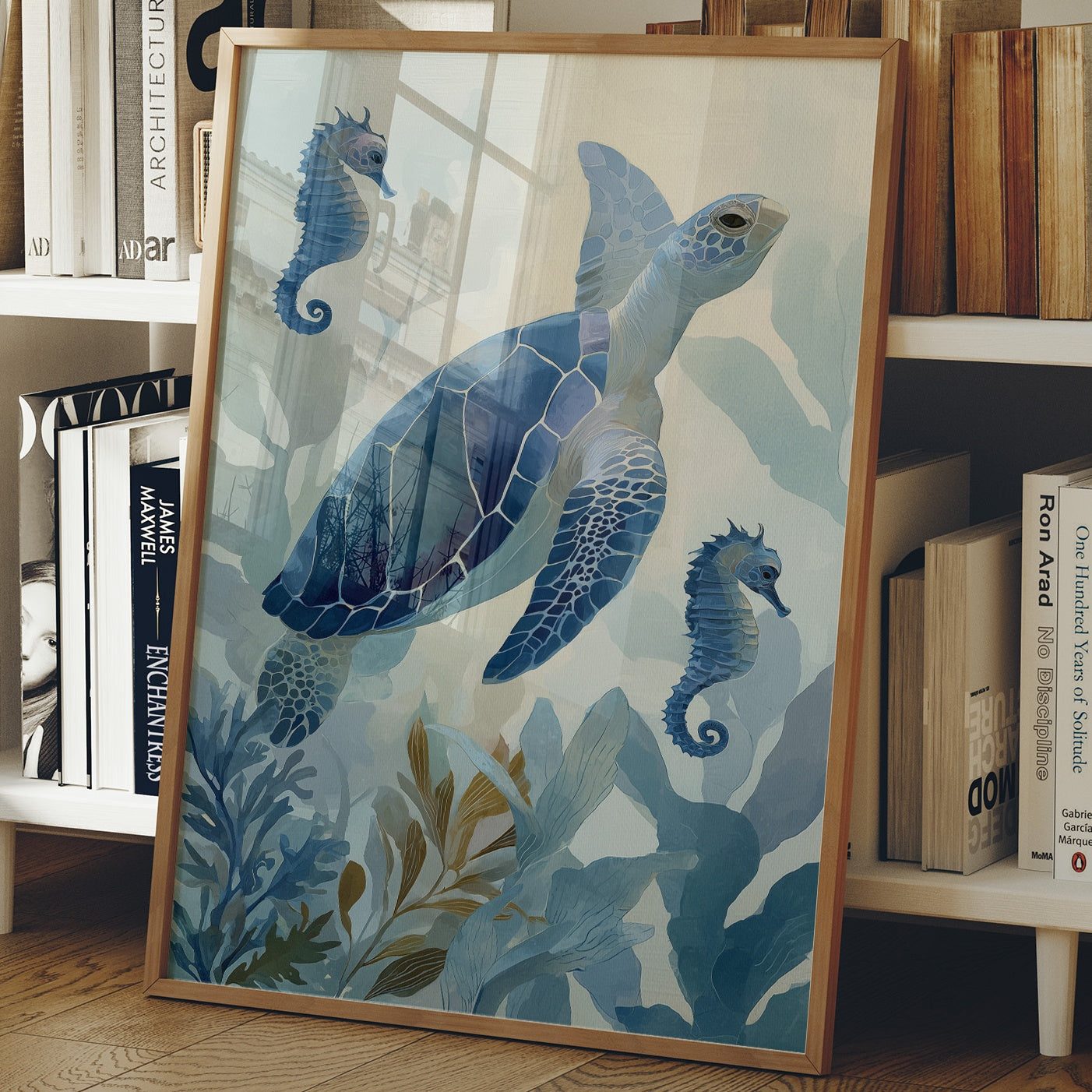 Azure Depths Harbor Ancient Companions