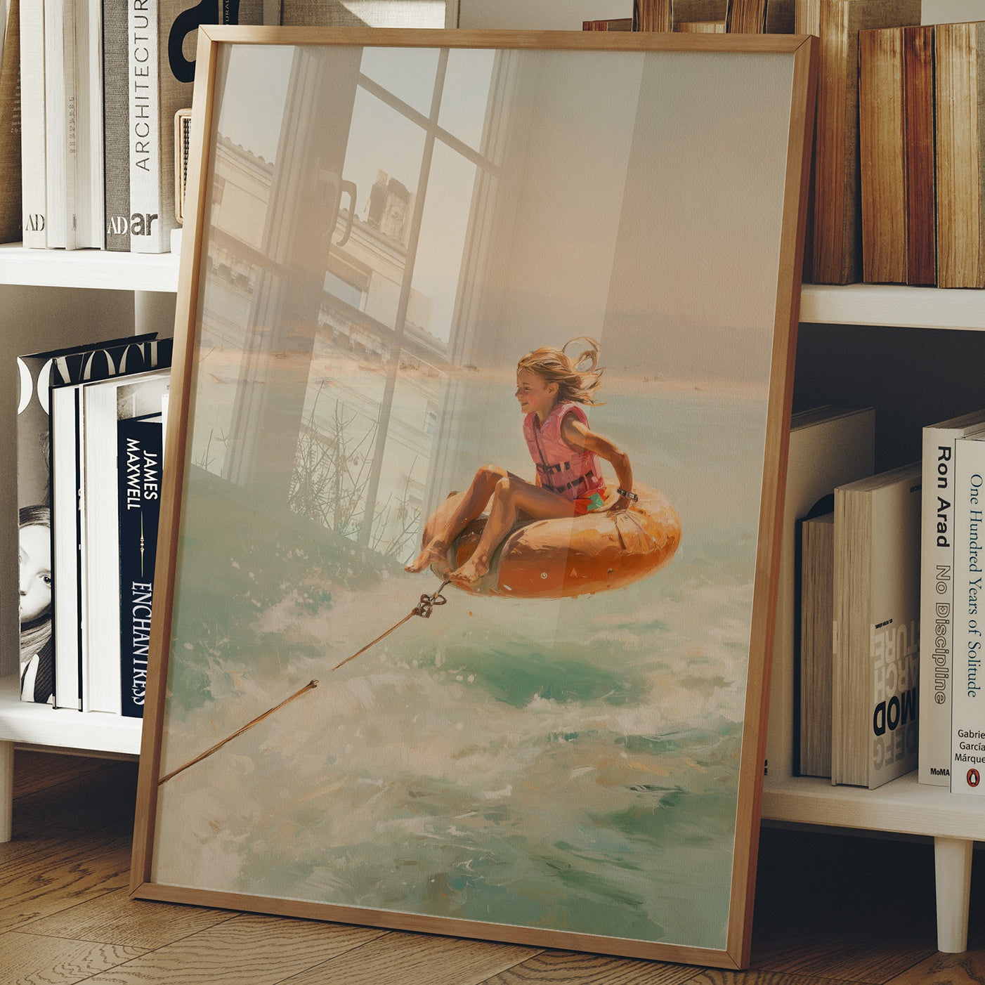 Aqua Thrill Beneath Golden Skies