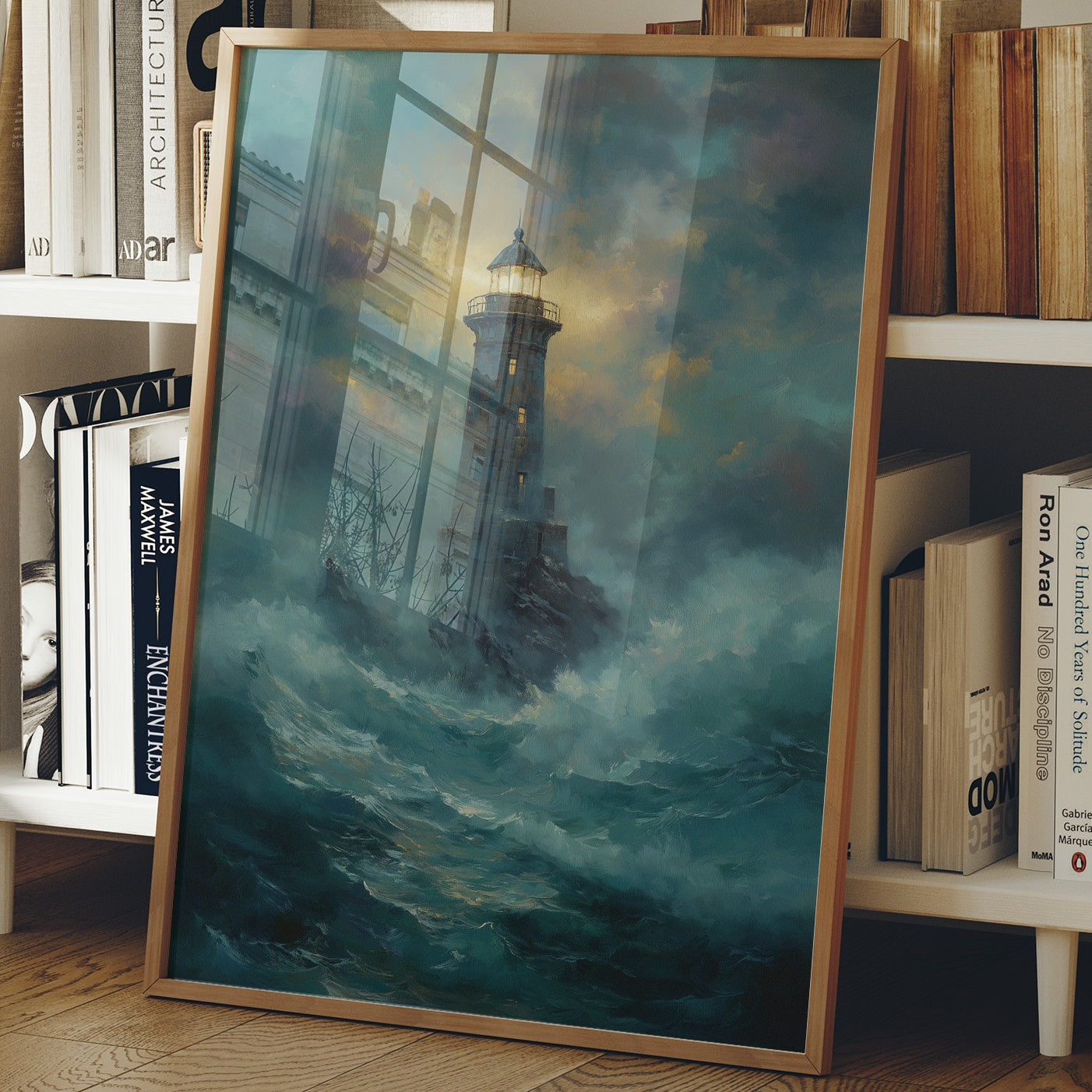 Solitary Beacon Breaks Tempest's Fury