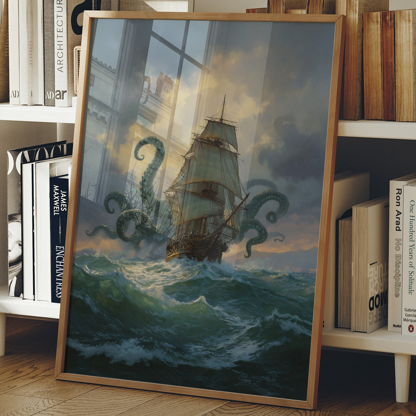 Tentacles Embrace Seafarer's Journey