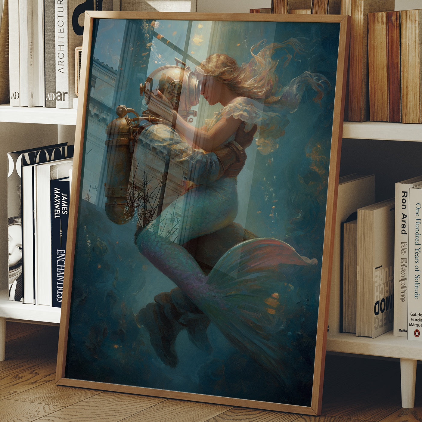 Brass Depths Embrace Aquatic Dreams