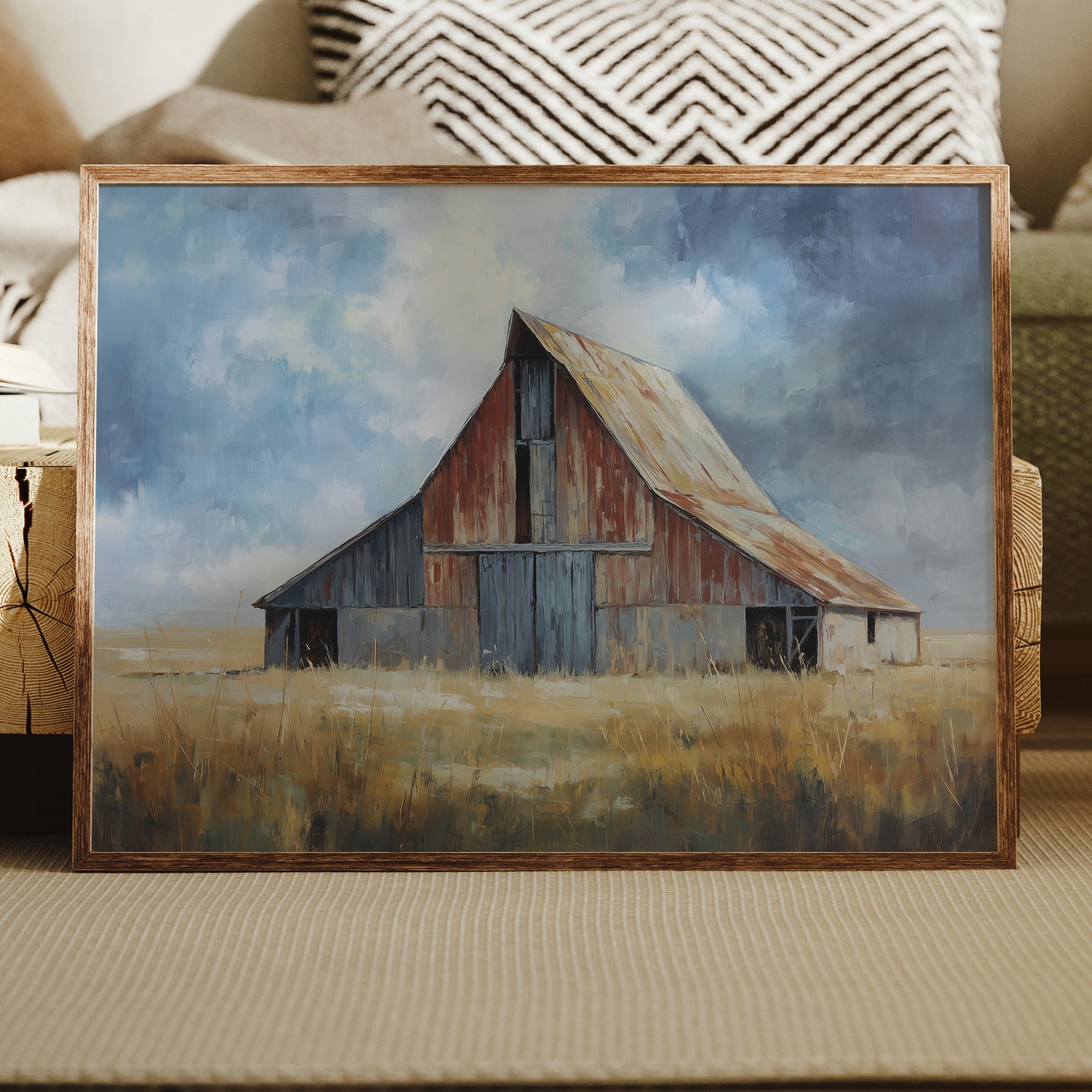 Weathered Sentinel of Prairie Solitude