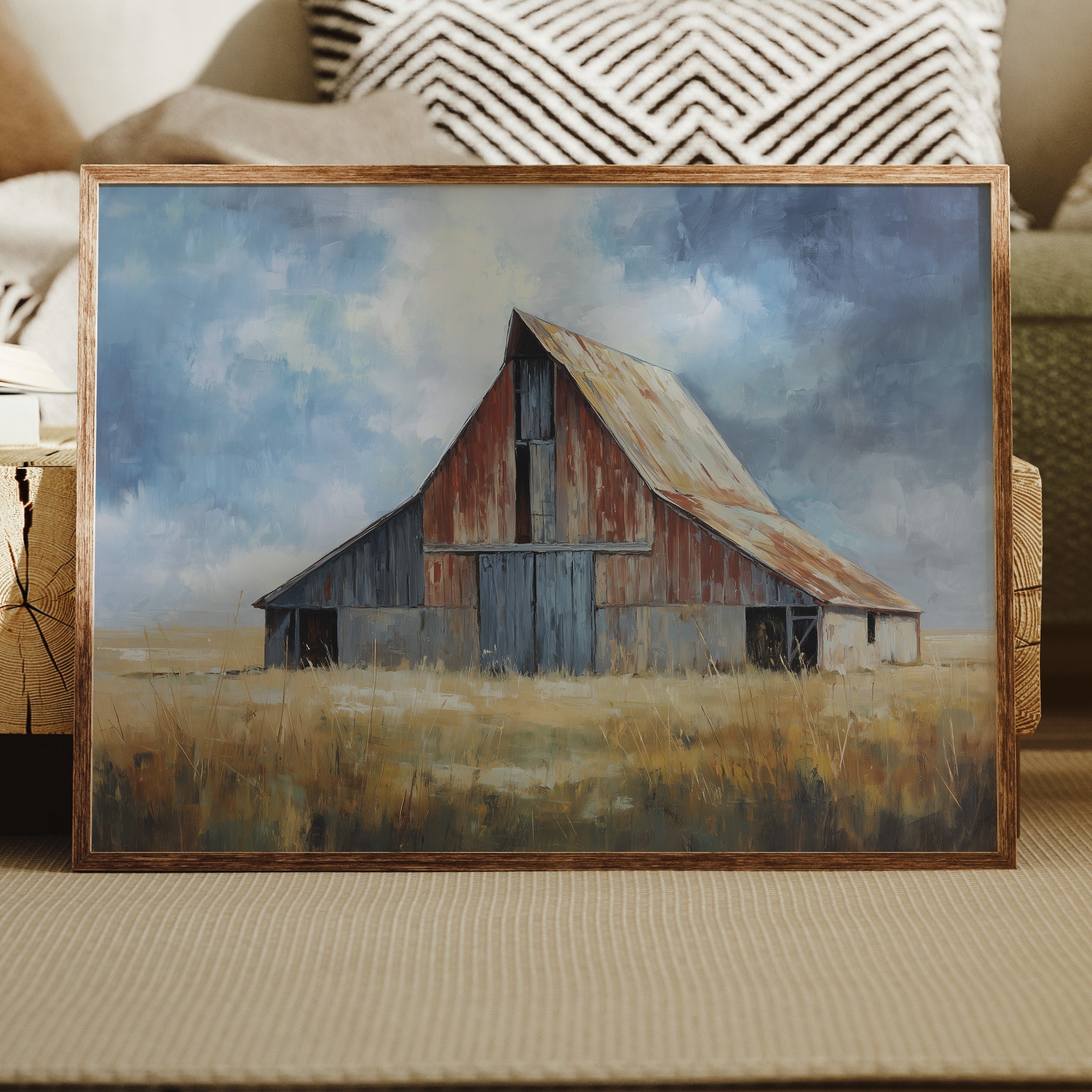 Weathered Sentinel of Prairie Solitude