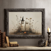 Spectral Companions in Autumn Meadow