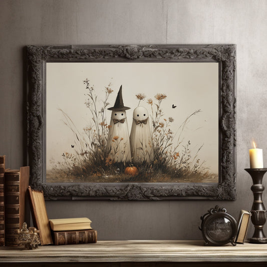 Spectral Companions in Autumn Meadow