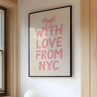 Pink Ribbon Whispers From NYC