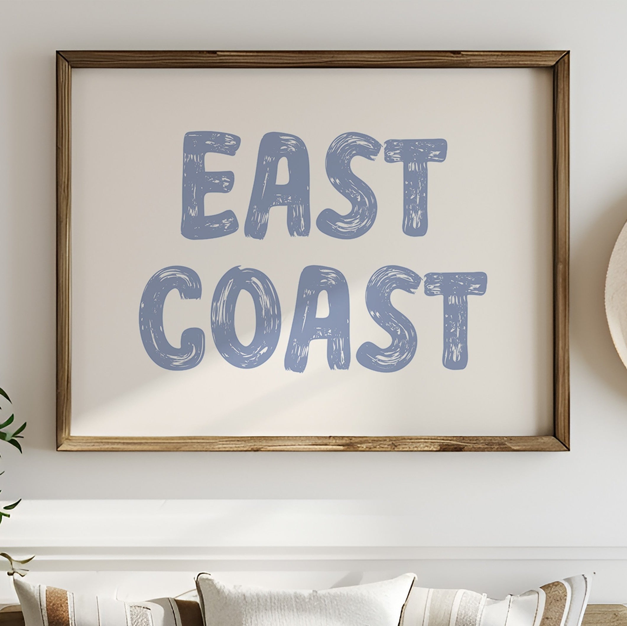 Blue Letters Find Ocean Home