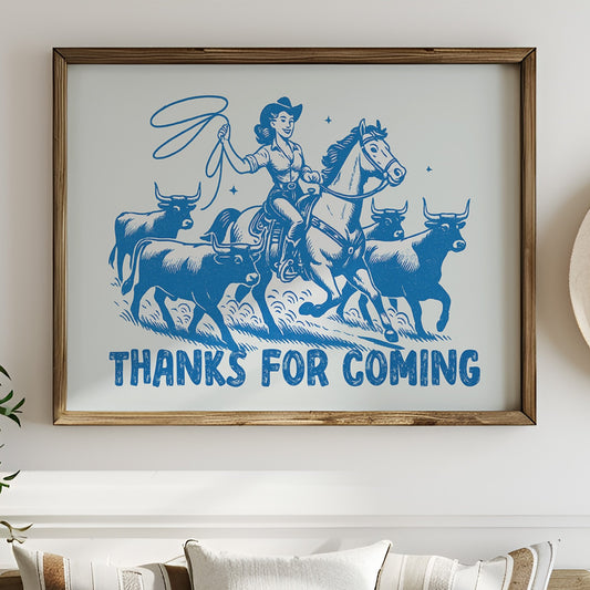 Blue Skies And Cattle Drives