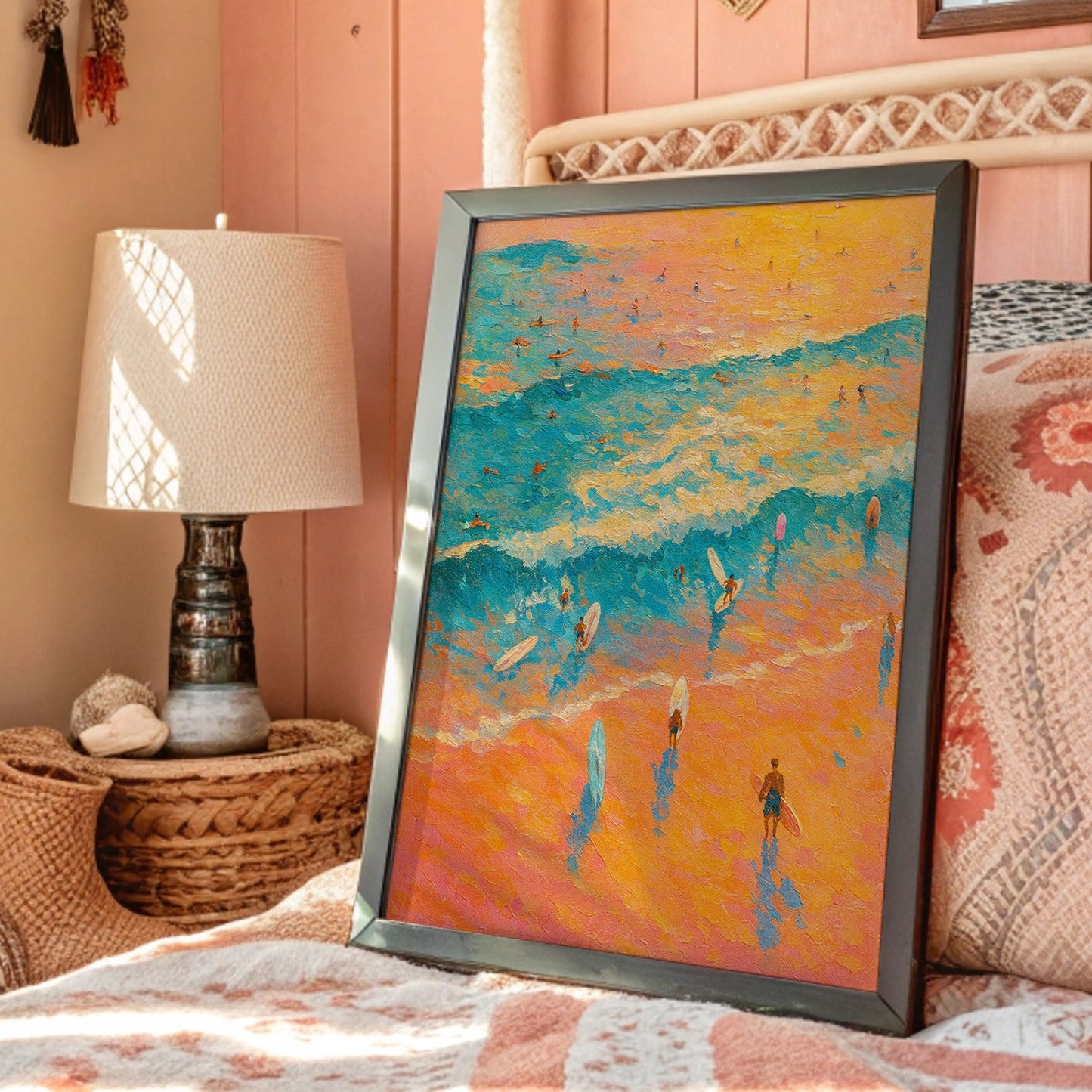 Coastal Memories In Copper Light