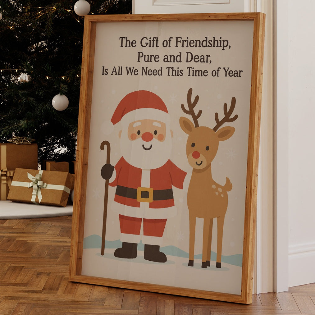 Winter Companions Share Festive Joy