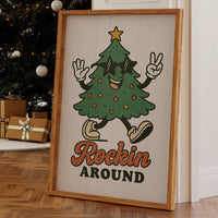 Festive Pine Struts With Joy