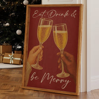 Crimson Toast To Simple Joys