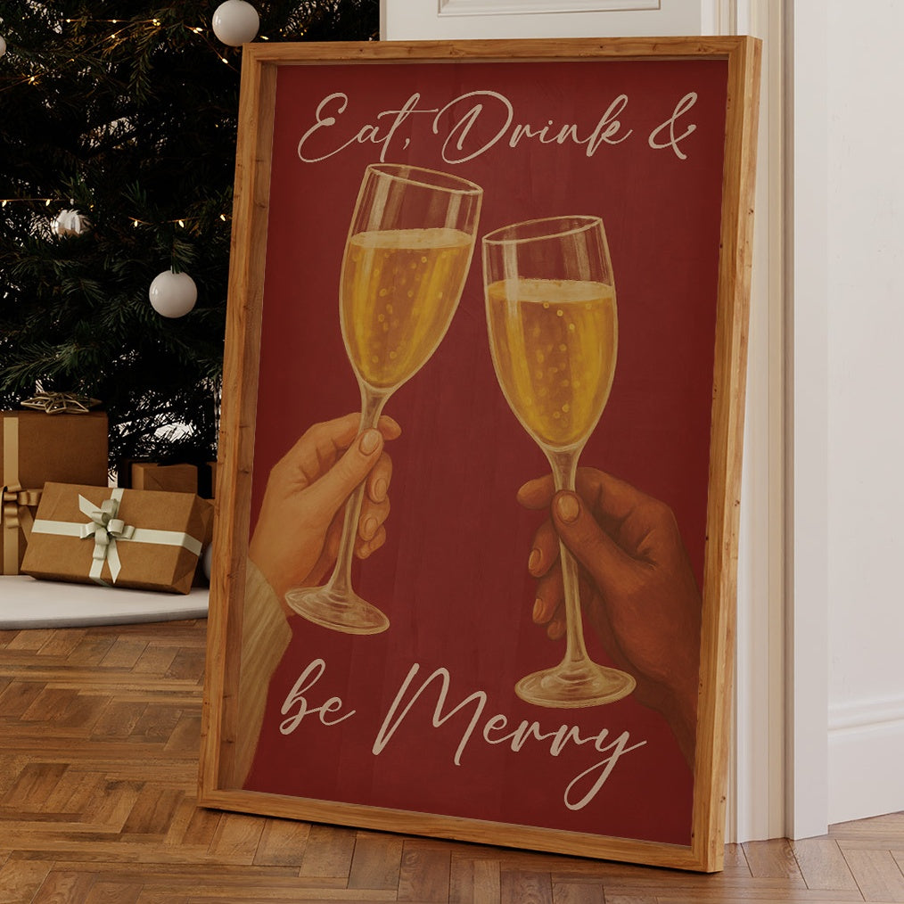 Crimson Toast To Simple Joys