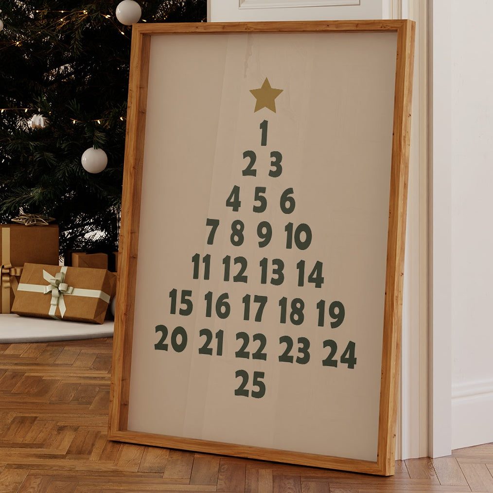 December Days Form Evergreen Countdown
