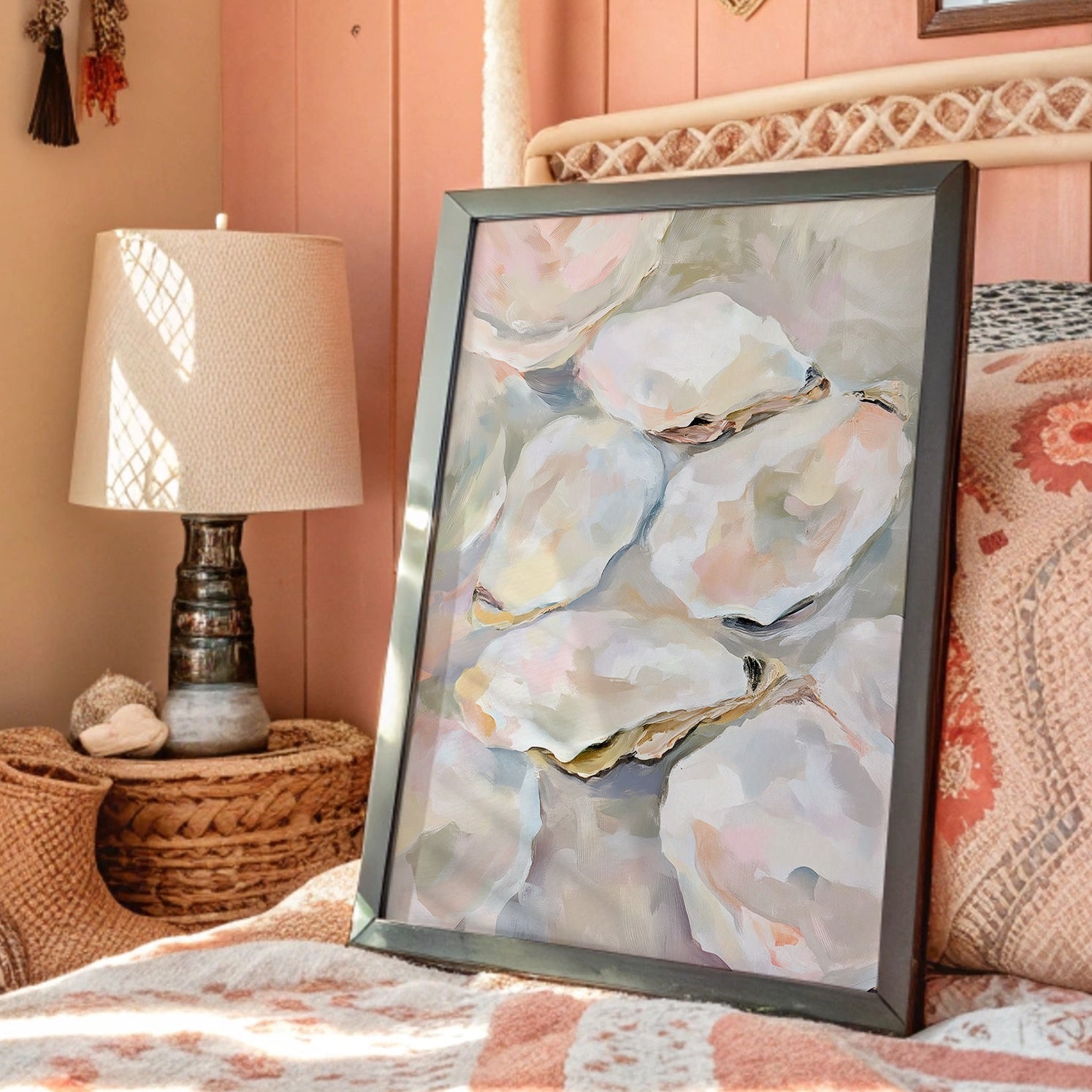 Blush Petals Meet Ranch Charm