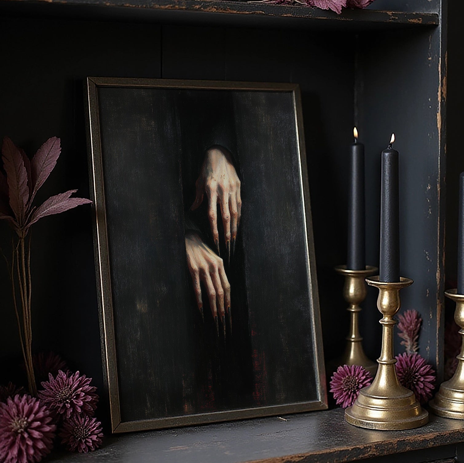 Pale Hands Reach Through Darkness