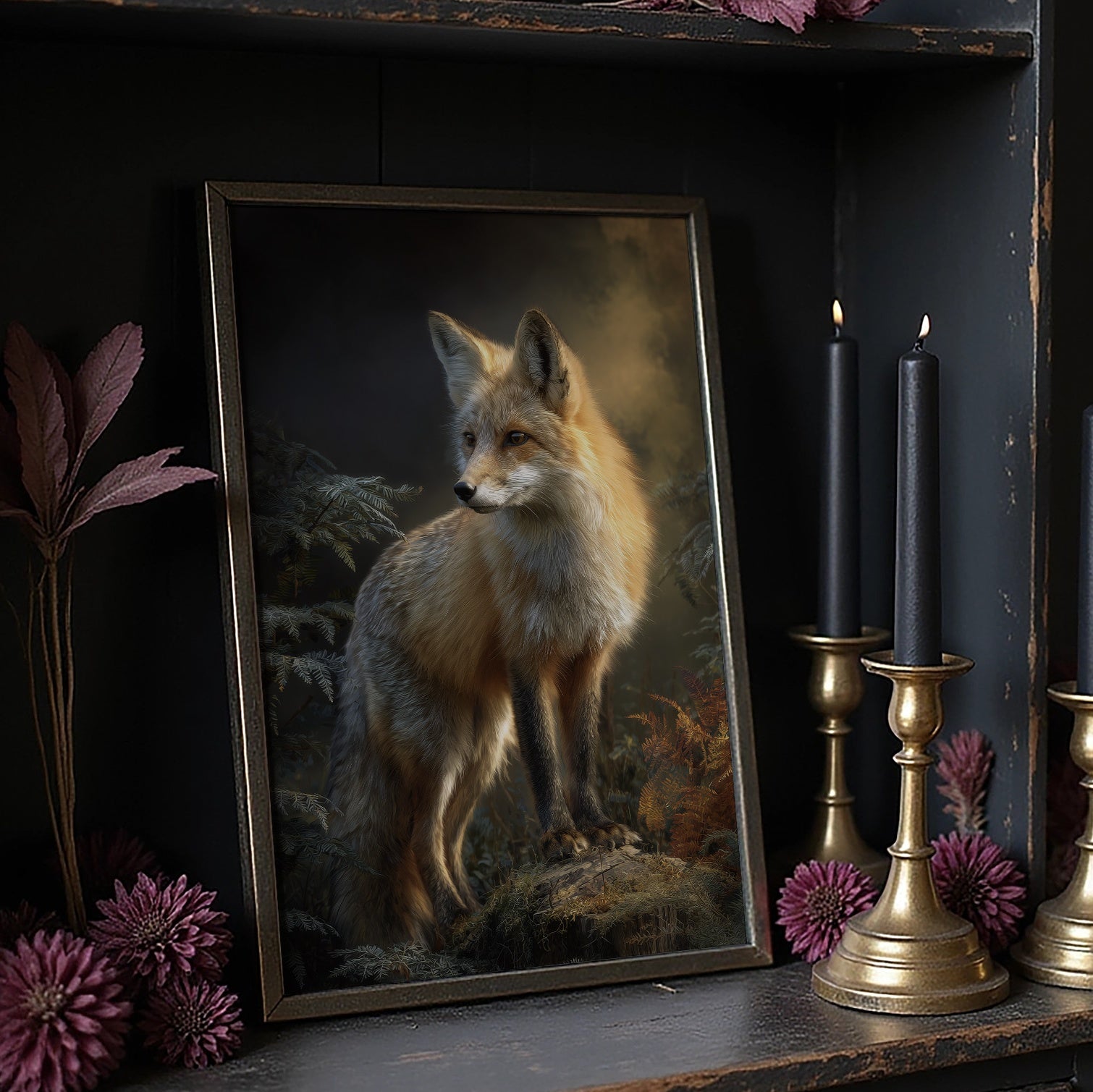 Amber Sentinel In Twilight Forest