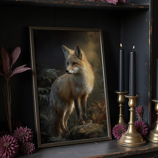 Amber Sentinel In Twilight Forest