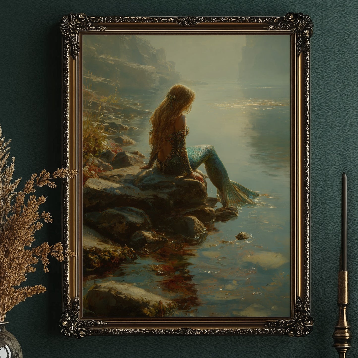 Shoreline Secrets At Golden Hour