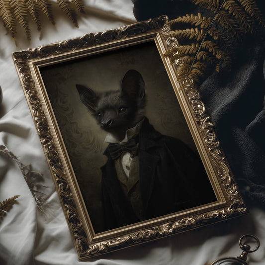 Midnight Baron's Noble Portrait