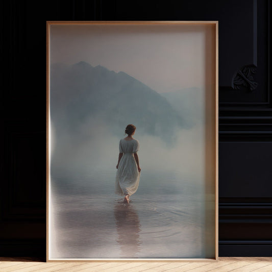 Mist Beckons Across Still Waters