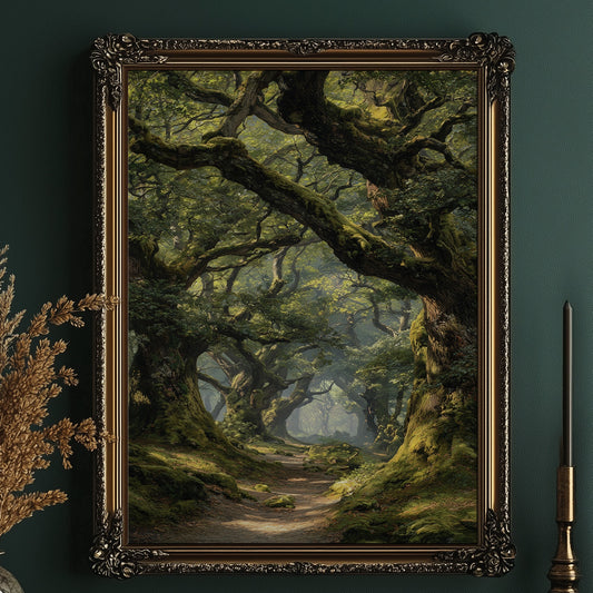 Ancient Oaks Guard Silent Passage