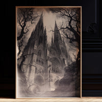 Spires Pierce The Gathering Fog