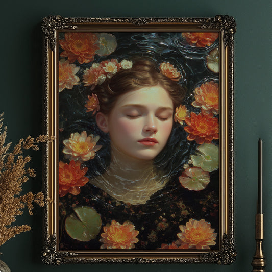 Floating Among Water Lilies