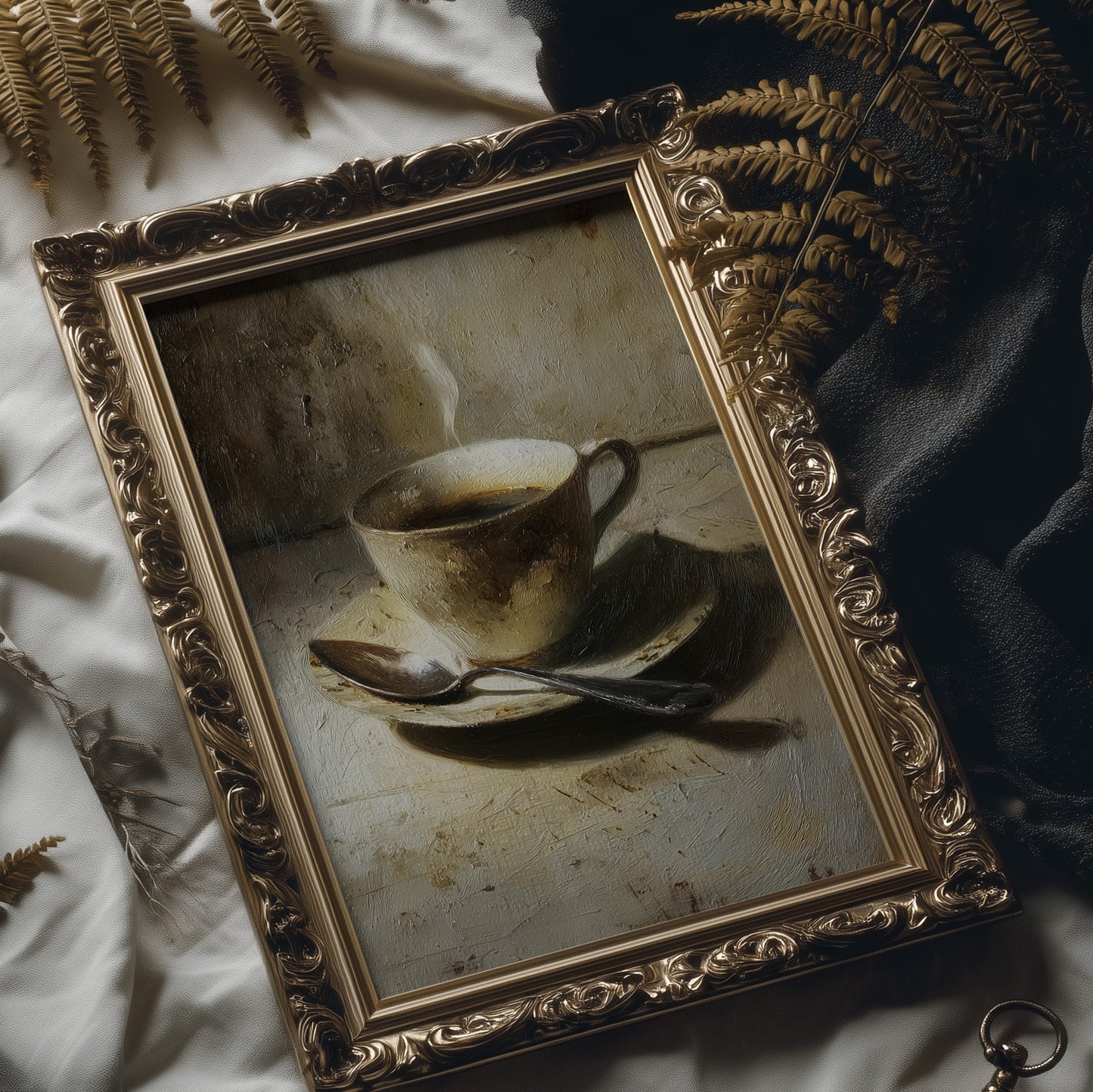 Morning Ritual In Warm Light