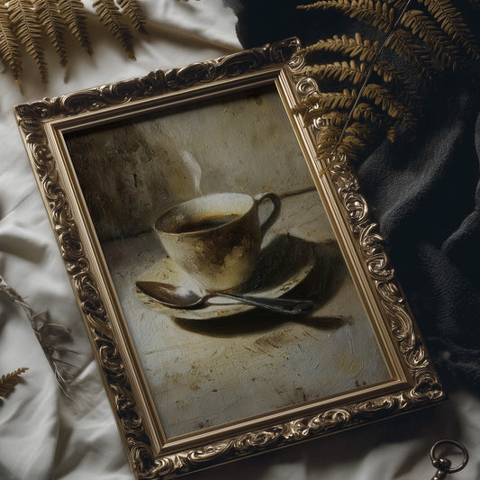 Morning Ritual In Warm Light