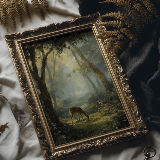 Daybreak Feast In Misty Grove