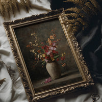 Wildflowers Against Midnight Walls
