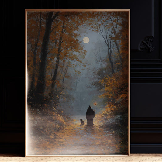 Moonlit Path Of Ancient Tales