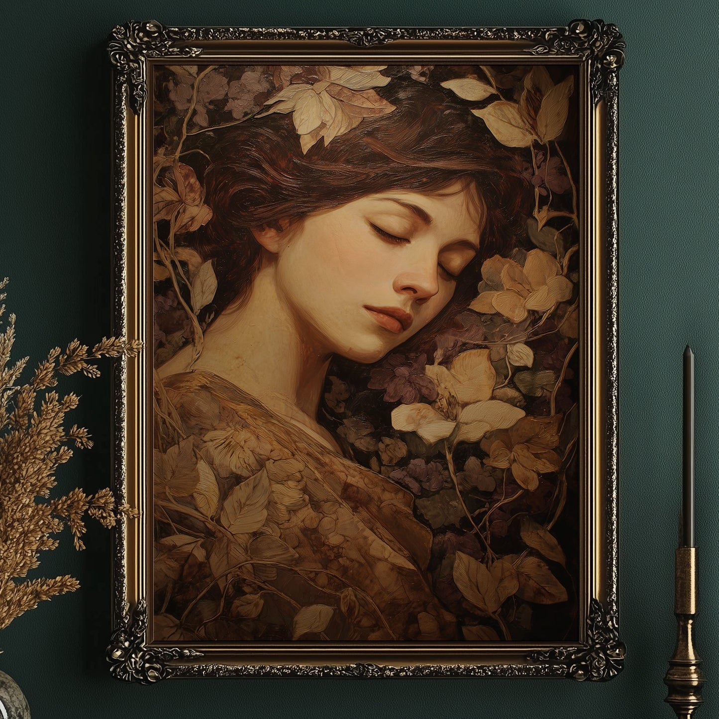 Petals Rest On Autumn Sleep