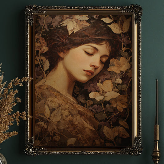 Petals Rest On Autumn Sleep